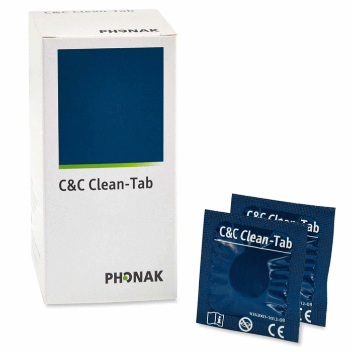 Phonak 'C&C Line' Drying Beaker & Cleansing Tablets Kit-HearingDirect-brand_Phonak,type_Cleaning and hygiene,type_Dehumidifier