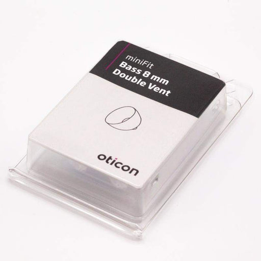 Oticon MiniFit Bass Double Vent Domes - Pack of 10-HearingDirect-brand_Oticon,Sale,type_Domes,type_Vent Dome