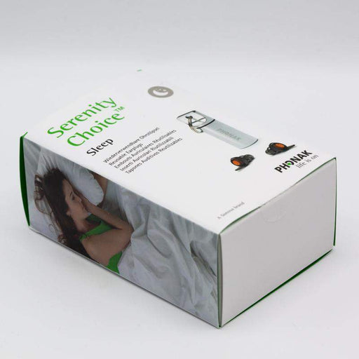 Phonak Serenity Choice reusable ear-plugs: Sleep-Hearing Direct-brand_Phonak