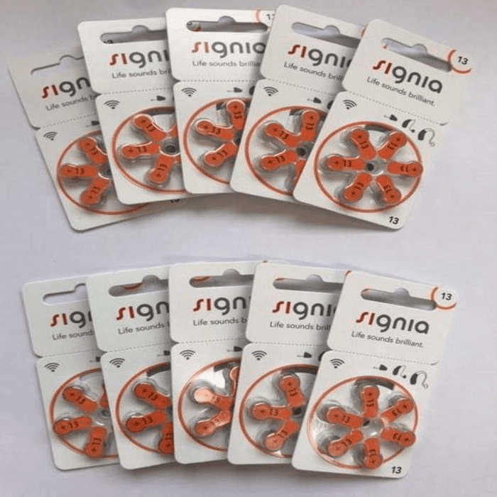 Signia Hearing Aid Batteries Size 13