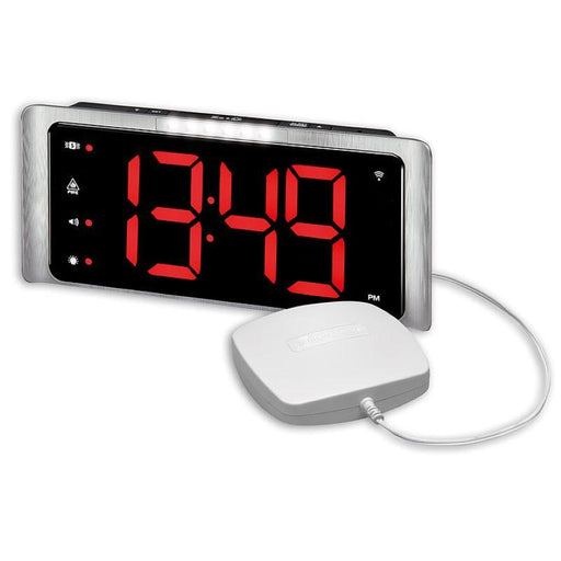 Amplicomms TCL410 extra loud alarm clock with vibrating pad Hearing direct- HearingDirect UK