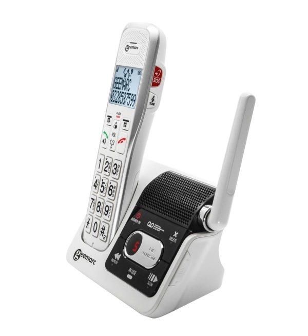 Geemarc Amplidect 595 U.L.E - Amplified Cordless Phone with Answering Machine-HearingDirect-brand_Geemarc,Sale,type_Amplified Corded Phones,type_Amplified Cordless Phones,type_Amplified Phones With Answer Machines