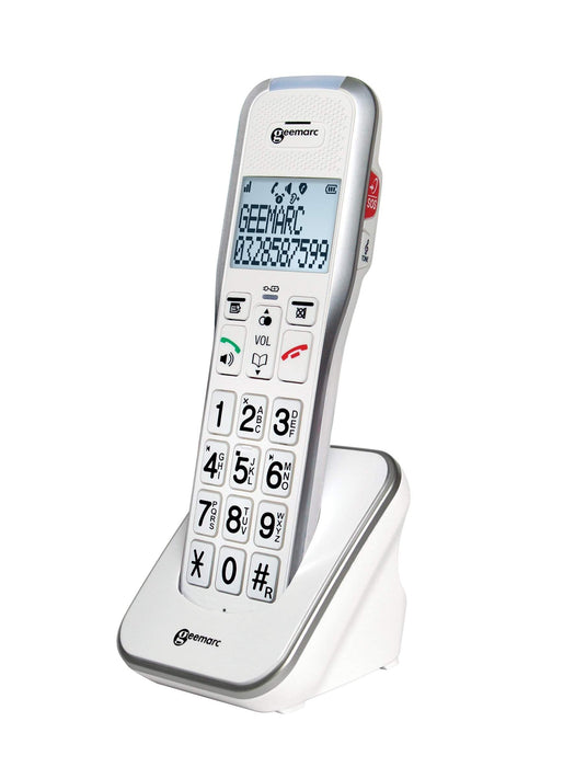 Geemarc AmpliDect 595 Amplified Cordless Phone with Photo Memory Buttons & Answering Machine-HearingDirect-