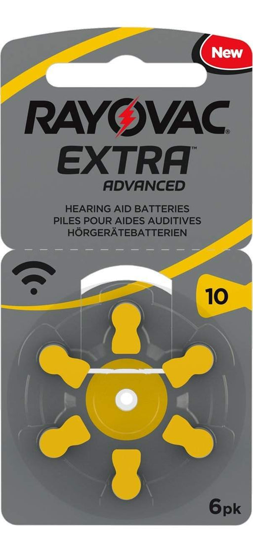 Rayovac Hearing Aid Batteries Size 10-HearingDirect-brand_Rayovac,price_£1 - £1.99,size_Size 10,type_Pack of 6